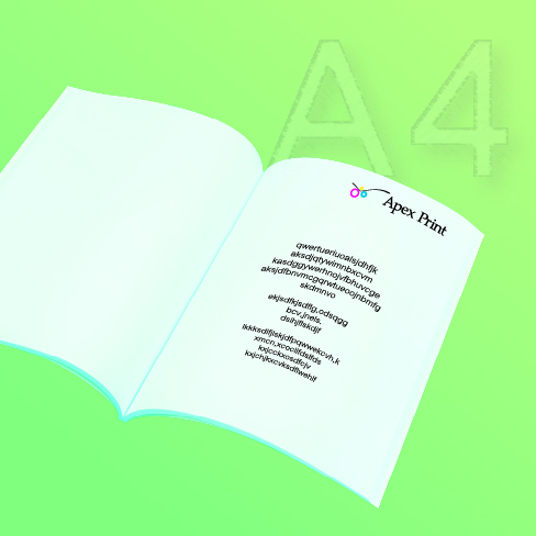 A4柯式膠裝書